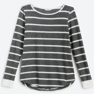 Pink Clover Kamie Button Back Detail Knit Top